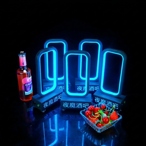 New Design Indoor Home Bar Party Decoration Custom LED Desk <b>Lamp</b> Color Modern RGB LED Table <b>Lamp</b> - Product Image 1