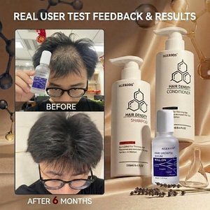 Traitement de densification capillaire sous marque privée : Sérum Redensyl roll-on avec shampoing et après-shampoing fortifiants pour des cheveux plus volumineux et plus épais - Product Image 5