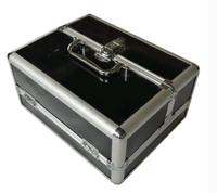 Boîte en aluminium argentée OEM Ningbo Everest, trousse de premiers soins, boîte de rangement médicale, cadenas/serrure à code, options personnalisables, 20L