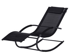 Chaise longue <span class=keywords><strong>de</strong></span> <span class=keywords><strong>jardin</strong></span> moderne pour terrasse extérieure à <span class=keywords><strong>bascule</strong></span> Chaise longue <span class=keywords><strong>de</strong></span> plage pour piscine côté piscine - Product Image 2