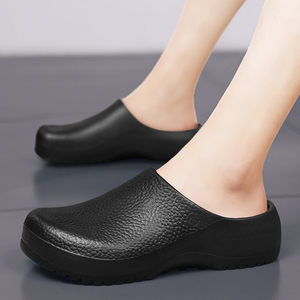 <span class=keywords><strong>Ciabatte</strong></span> da Donna Impermeabili e Antiscivolo per Autunno e Inverno, Calzature Casuali da Interno con Suola in EVA per Infermiere e Chef - Product Image 4