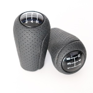 Car Gear <b>Knob</b> Leather Black 6-Speed Manual <b>Shift</b> <b>Knob</b> For Mazda Ergonomic Design - Product Image 4