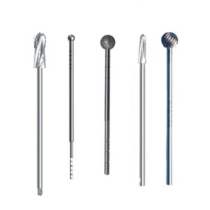 Frese a cuneo, frese a scanalatura dritta, frese <span class=keywords><strong>Shannon</strong></span>, frese per decompressione del tallone, frese per percutanizzazione - Product Image 3