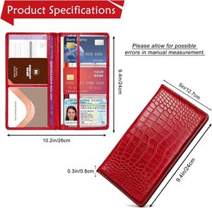 Portadocumentos <span class=keywords><strong>de</strong></span> Viaje para <span class=keywords><strong>Auto</strong></span>, Unisex, en Cuero PU con Diseño <span class=keywords><strong>de</strong></span> Cocodrilo, para Tarjeta <span class=keywords><strong>de</strong></span> Registro y Seguro <span class=keywords><strong>de</strong></span> Vehículo, OEM - Product Image 3