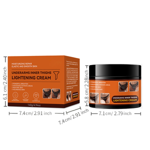 Crema blanqueadora intensa Etiqueta Privada OEM Borrador de manchas oscuras piel sin manchas cara cuerpo axila Bikini interior muslo crema aclarante - Product Image 6