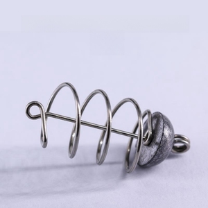 Accessori per pesca con esca girevole da pesca in acciaio inossidabile con chiusura a molla accessori per attrezzi da pesca - Product Image 3