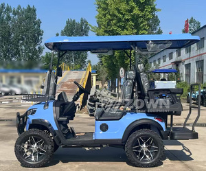 Nouvelle version 2026 – Voiturette de golf électrique utilitaire 4 places 48 V à faible bruit, véhicule à quatre roues pour ferme, club de golf et transport quotidien - Product Image 2