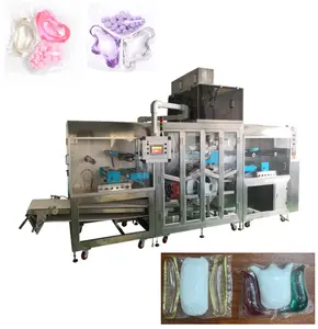 Fournisseur de machine de fabrication de capsules de détergent à film extensible en poudre liquide pour biscuits