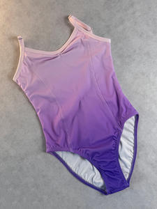 Лидер продаж, Новое поступление, балетные трико Ombre для женщин и взрослых, индивидуальные цвета для танцевальной одежды, детская возрастная группа - Product Image 6