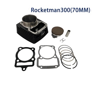 ชุดกระบอกสูบมอเตอร์ไซค์ กระบอกสูบเครื่องยนต์มอเตอร์ไซค์ TY300 เหมาะสำหรับ Vento Tornado Rocketman300 ขนาดกระบอกสูบ 70 มม. - Product Image 2