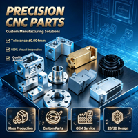 Pièces métalliques usinées CNC, tolérances strictes, service de fraisage et de tournage OEM non standard pour équipements industriels