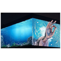 Nueva tendencia Pantalla de visualización Interior Exterior Cubo curvo Pantalla Video Pared Panel Centro comercial Escenario Exposición Fondo Pared de video