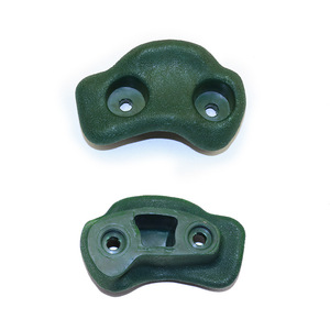 Prises d'escalade en plastique, points d'agrippement 10cm x 5-6.5cm, accessoire pour équipement de terrain de jeu intérieur et extérieur - Product Image 4