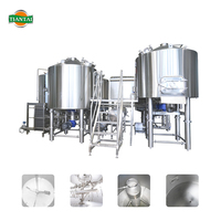 Solution clé en main pour équipement de brasserie automatique en acier inoxydable personnalisé de 2000L à 3000L