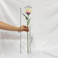 Fleurs artificielles, bouquets de roses en gros pour les arrangements floraux de mariage, cadeaux de Noël, décorations de fête