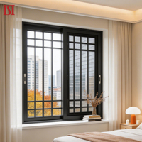 Ventanas Corredizas de Aluminio para Hoteles y Villas, Diseño Personalizado, Doble Acristalamiento, Apertura Horizontal con Malla Mosquitera, Marca Hennissy