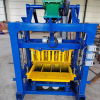 Machine diesel de fabrication de blocs de béton pour la ponte des œufs prix emboîtement Machine manuelle de fabrication de briques