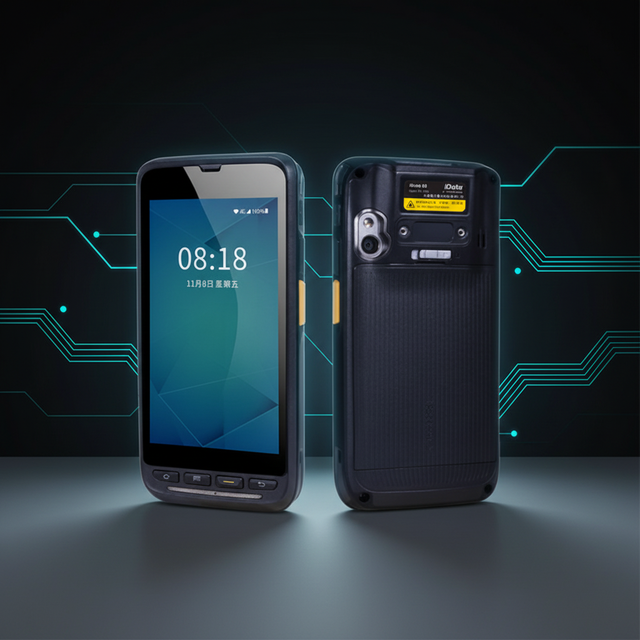 IDATA 50P Mobile Intelligent Handheld Terminal PDAs with 1D/2D Scanner Android 9 4.7 Inch Screen 2+16G Memory in Stock