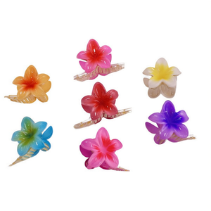 Pinzas para el Cabello con Diseño de Flor de Huevo, Acrílicas, 12 cm, Estilo Dulce, para Uso Diario de Mujeres - Product Image 1