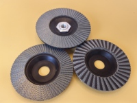Disque à lamelles diamanté électrolytique 115 mm, grain 60-400, alésage 7/8 pouce, pour meuleuse d'angle, utilisation à sec ou humide, pour granit, marbre, céramique