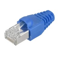 Connecteur RJ45 CAT6 TF1013D 8P8C à contact en cuivre, coupleur de câble Ethernet PC, tête cristalline pour communication réseau, garantie 1 an