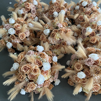 Guirlande d'allée de mariage, fleurs artificielles en soie longue durée, boule de fleurs artificielles en soie, décoration de mariage, centres de table de mariage