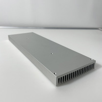 Radiateur en alliage d'aluminium sur mesure, non standard, usiné par CNC, fraisé, anodisé, dissipateur thermique pour le refroidissement mécanique des applications minières