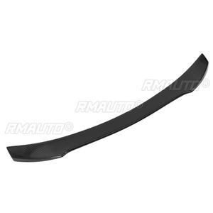 Alerón trasero de fibra de carbono ABS/Real para maletero de coche, extensión de alerón para Honda Civic X 10th Hatchback DTO V Style 2016-2019 - Product Image 4