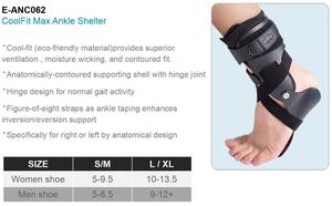 E-Life E-ANC062 Professional <strong>Ankle</strong> Stabilizer Hinge Joint <strong>Ankle</strong> Shelter <strong>Ankle</strong> <strong>Support</strong> <strong>Brace</strong> for Sprained - Product Image 2