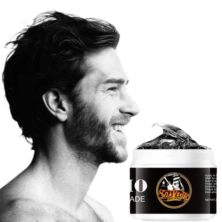 Natural Men Hair Styling Pomade Color Wax Quick Dry Mens Glossy Matte Hair Wax Private Label Low Price
