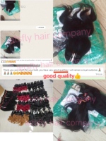 Letsfly Vente en Gros Cheveux Raides 18 Pouces Mèches 100% Cheveux Humains en Stock Grade 9A Couleur Naturelle Extensions de Cheveux Vierges Bruts Brésiliens