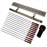 Accessoires pour Kebab et Barbecue : Grille de Cypres pour Rôtissoire de Barbecue