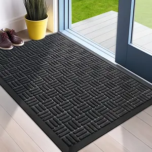 Großhandel Custom Rubber Carpet Vordere ingang Tür Matte Home Indoor Outdoor Teppich Willkommen matte