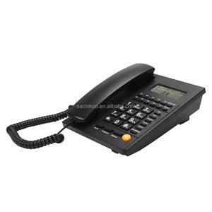 Téléphone d'extension Sachikoo Hotel & Office <span class=keywords><strong>Ligne</strong></span> <span class=keywords><strong>fixe</strong></span> d'affaires filaire avec fonction d'identification de l'appelant - Product Image 4