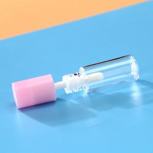 หลอดลิปกลอสขนาด 2 มล. แบบพวงกุญแจ หลอดลิปกลอสแบบย่อยสลายได้ตามสั่ง หลอด PETG สำหรับลิปกลอส - Product Image 4