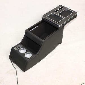 Accoudoir Central pour <span class=keywords><strong>Mercedes</strong></span> Benz <span class=keywords><strong>Viano</strong></span> W639 Accoudoir de voiture Console Box Storage Apartment Cup Holders Box - Product Image 2