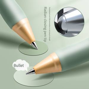 ปากกาเจล Deli NS666 ปากกาทรงต่ำ น้ำหนักถ่วงศูนย์กลางต่ำ ด้ามจับโลหะ ให้ความรู้สึกถ่วงน้ำหนัก ปากกาลูกลื่นสีดำ คุณภาพสูง - Product Image 4