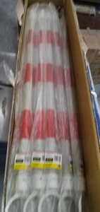 Length200cm PVC <span class=keywords><strong>extensible</strong></span> barre de cône de trafic <span class=keywords><strong>barrière</strong></span> de chantier - Product Image 6