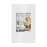 Interrupteur mural AC, contrôle de l'alimentation, application HomeKit, maison intelligente, lumière tactile, Google Home, Alexa, wi-fi sans fil, Tuya, interrupteur thermostatique intelligent