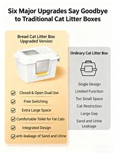 <span class=keywords><strong>Bac</strong></span> à litière pour chat fermé de grande taille, entrée supérieure et frontale, toilette pour chat pliable et repliable, <span class=keywords><strong>bac</strong></span> à <span class=keywords><strong>sable</strong></span> pour chat gris avec pelle - Product Image 4