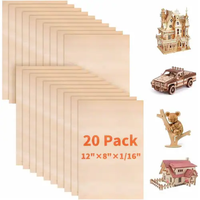 1.5mm découpe Laser contreplaqué tilleul/peuplier/bouleau feuilles de contreplaqué Puzzle en bois E1 bouleau contreplaqué