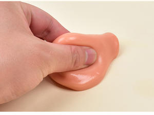 نموذج محاكاة لأعضاء الجسم البشري بخمسة أعضاء حسية، لعبة ضغط على شكل أنف بملمس طيني فائق النعومة لتخفيف التوتر، مناسبة للشباب من 7-14 سنة - Product Image 6