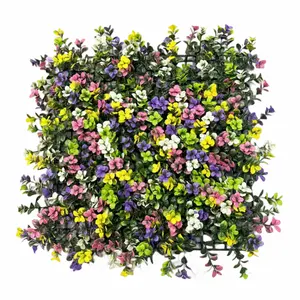 painel de parede de plantas artificiais painel de parede de plantas verticais artificiais prontos outras flores e plantas decorativas