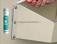 Soudal Fix Mastic polymère MS transparent à faible teneur en COV sans solvant de toute qualité pour sceller le collage