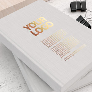 Книга в твердом переплете с логотипом из золотой фольги, высококачественная печать книг в твердом переплете - Product Image 6