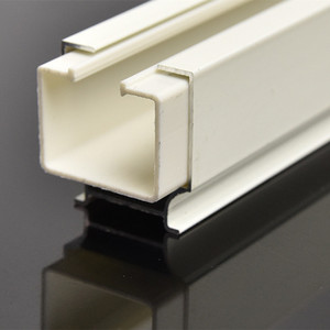 Modern tasarım uzun alüminyum alaşım pencere donanımı yüksek kalite <span class=keywords><strong>PVC</strong></span> perde parça demiryolu kanca aksesuarları ile ev kullanımı için - Product Image 3