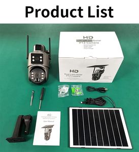 Cámara Solar 4G WIFI de Doble Lente Económica con Sensor de Movimiento, Comunicación Bidireccional, IP66, 6MP, con Batería Recargable - Product Image 3