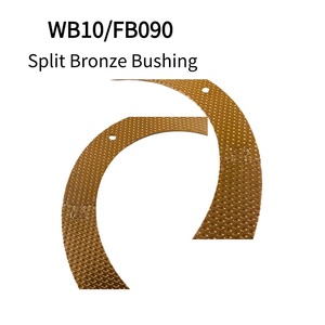 Casquillo de bronce FB090 de bronce CuSn8 con indentación de diamante para cigüeñal de motor y excavadora <span class=keywords><strong>Pivo</strong></span> - Product Image 4