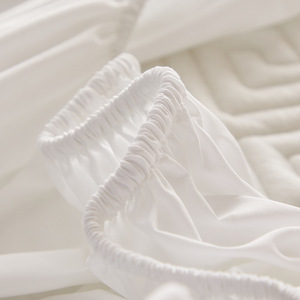 <span class=keywords><strong>Imperméable</strong></span> épaissi doux <span class=keywords><strong>drap</strong></span>-<span class=keywords><strong>housse</strong></span> doux pour la peau respirant literie processus par ultrasons protecteur de <span class=keywords><strong>matelas</strong></span> pour les chambres à coucher - Product Image 4