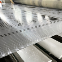 Panneau en polycarbonate creux résistant au feu et aux hautes températures, toit de serre, feuille murale imperméable